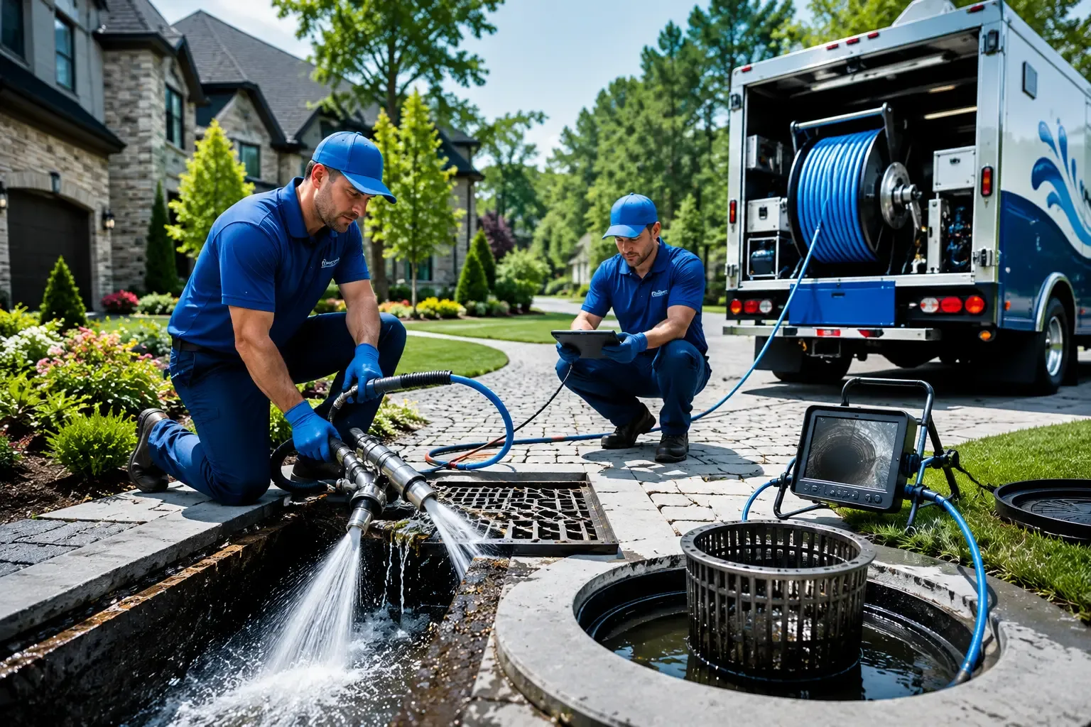 Local outdoor drain cleaning professionals in Ashfield, MA